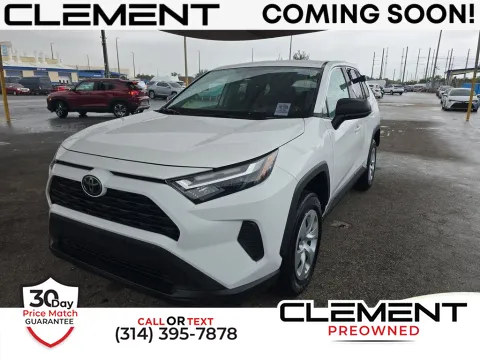 White 2023 Toyota RAV4 LE for sale in St. Charles, MO