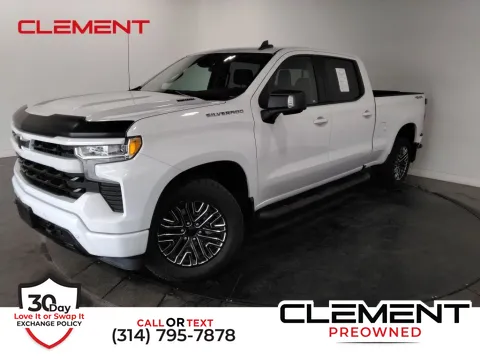 White 2024 Chevrolet Silverado 1500 RST for sale in St. Charles, MO