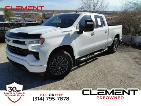 White 2024 Chevrolet Silverado 1500 RST for sale in St. Charles, MO