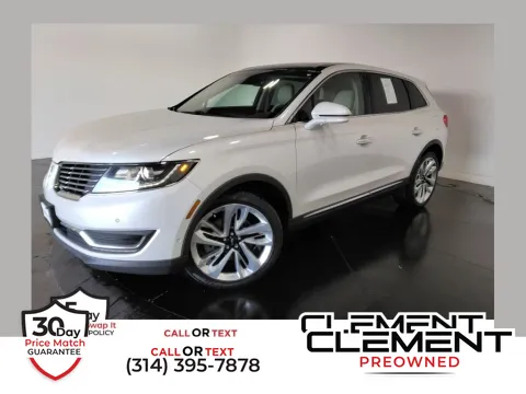 White 2018 Lincoln MKX Reserve for sale in St. Charles, MO