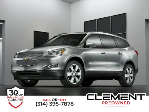 Silver 2010 Chevrolet Traverse 2LT for sale in St. Charles, MO