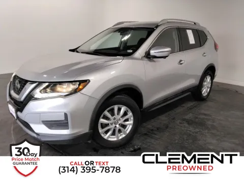 Silver 2018 Nissan Rogue SV for sale in St. Charles, MO