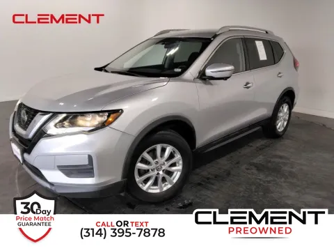 Silver 2018 Nissan Rogue SV for sale in St. Charles, MO