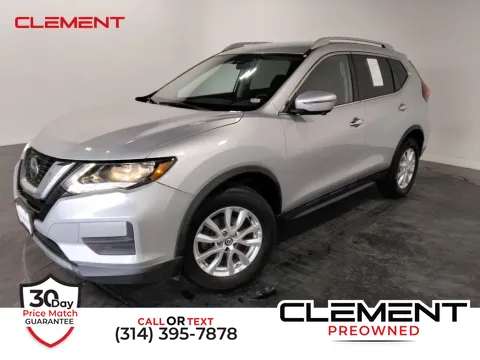 Silver 2018 Nissan Rogue SV for sale in St. Charles, MO