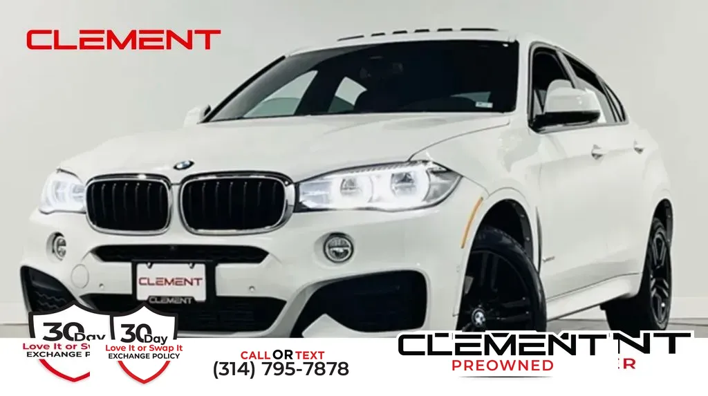 White 2019 BMW X6 xDrive35i for sale in St. Charles, MO