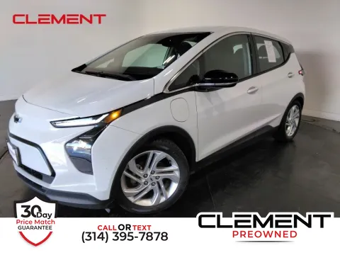 White 2023 Chevrolet Bolt EV 1LT for sale in St. Charles, MO