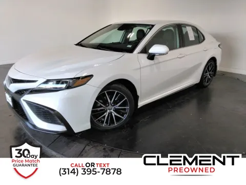 White 2024 Toyota Camry SE for sale in St. Charles, MO