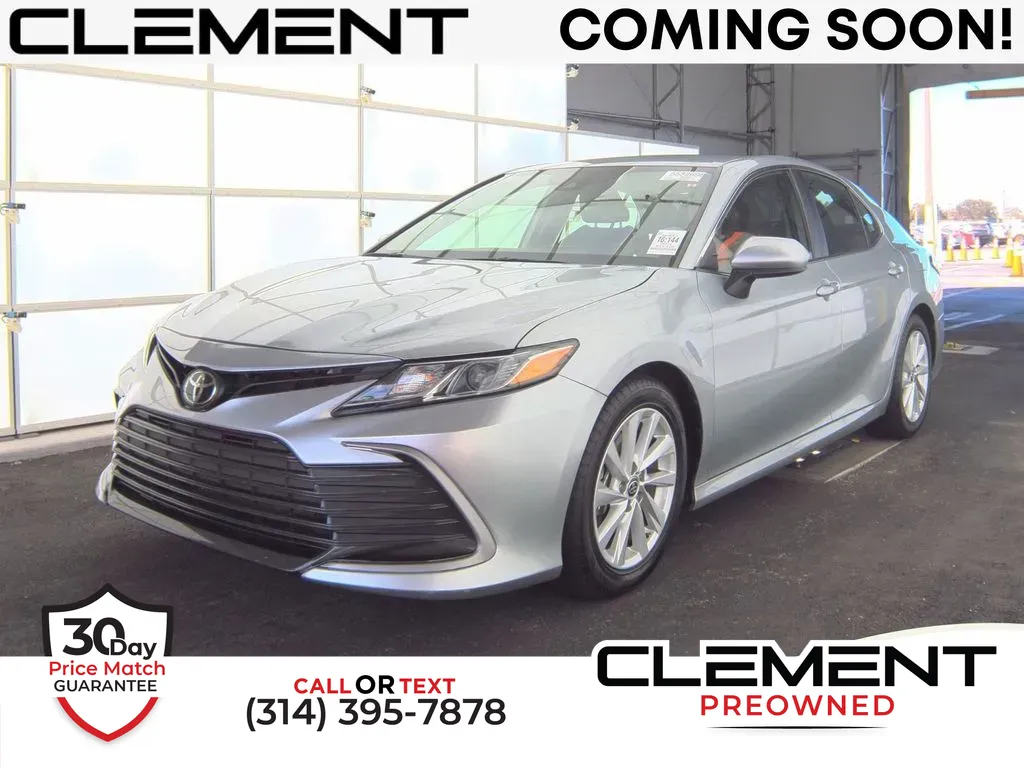 Silver 2024 Toyota Camry LE for sale in St. Charles, MO