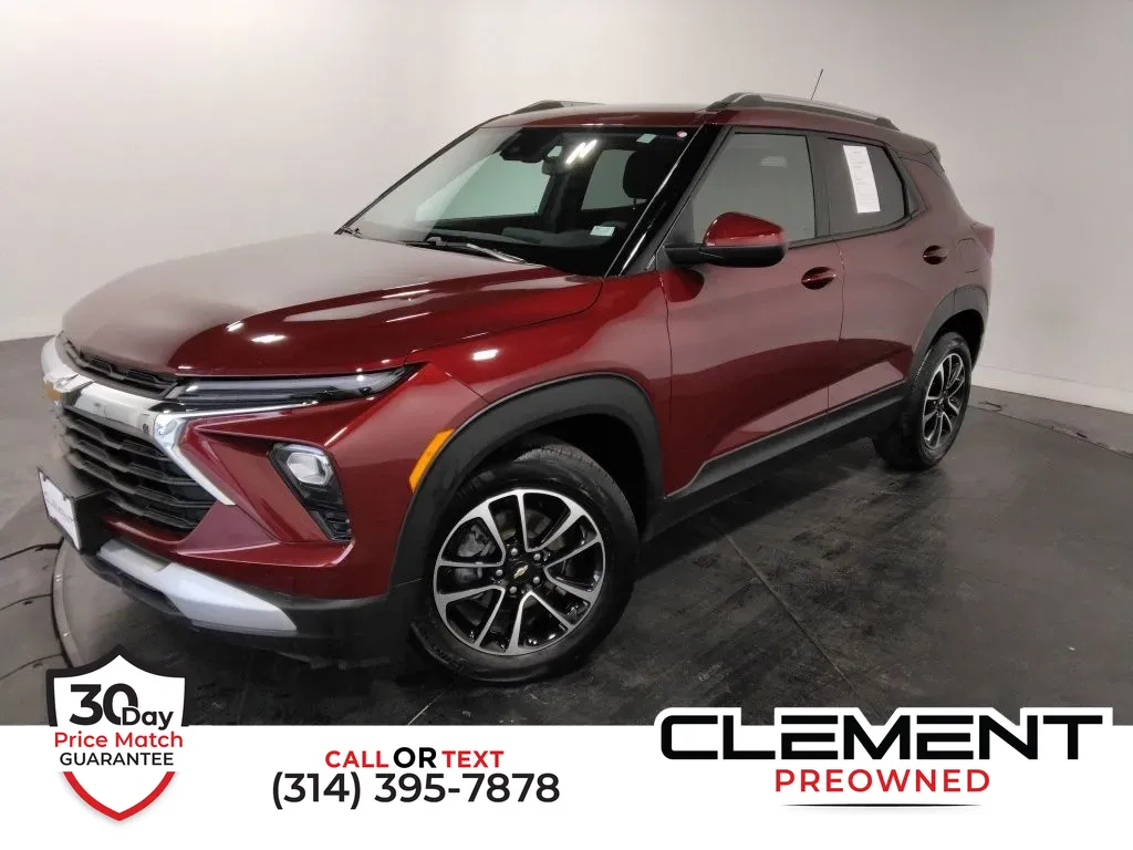 Red 2025 Chevrolet TrailBlazer LT for sale in St. Charles, MO