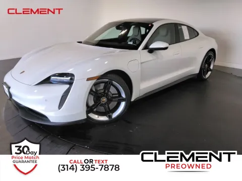 White 2022 Porsche Taycan for sale in St. Charles, MO