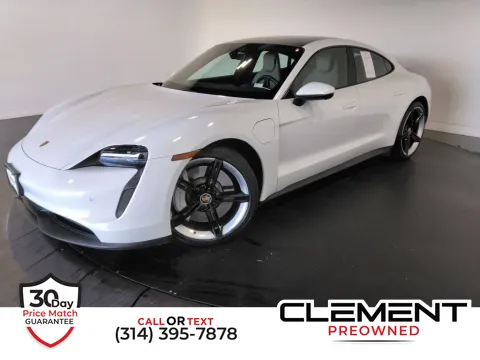 White 2022 Porsche Taycan for sale in St. Charles, MO