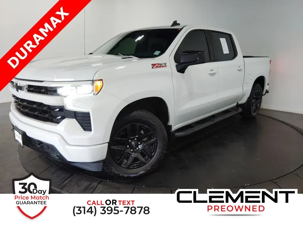 White 2023 Chevrolet Silverado 1500 RST for sale in St. Charles, MO