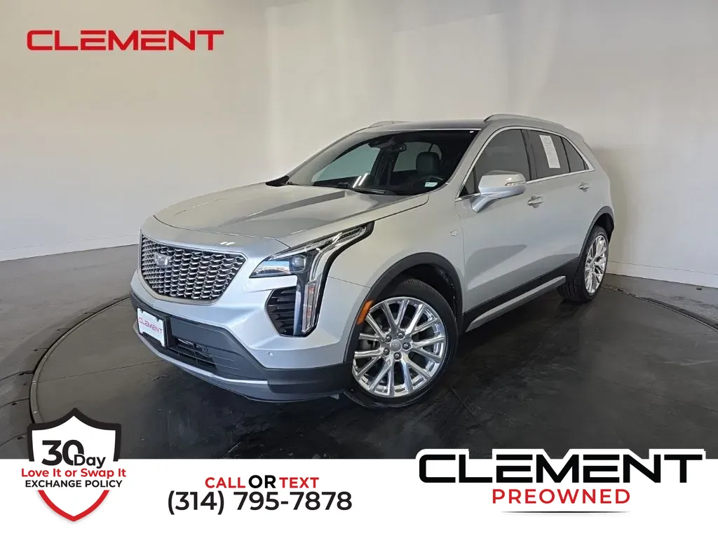 Silver 2021 Cadillac XT4 Premium Luxury for sale in St. Charles, MO