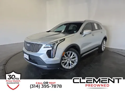 Silver 2021 Cadillac XT4 Premium Luxury for sale in St. Charles, MO