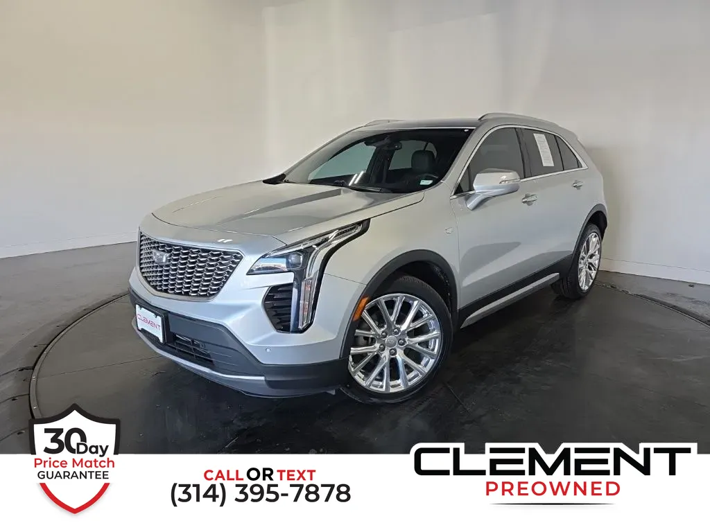 Silver 2021 Cadillac XT4 Premium Luxury for sale in St. Charles, MO