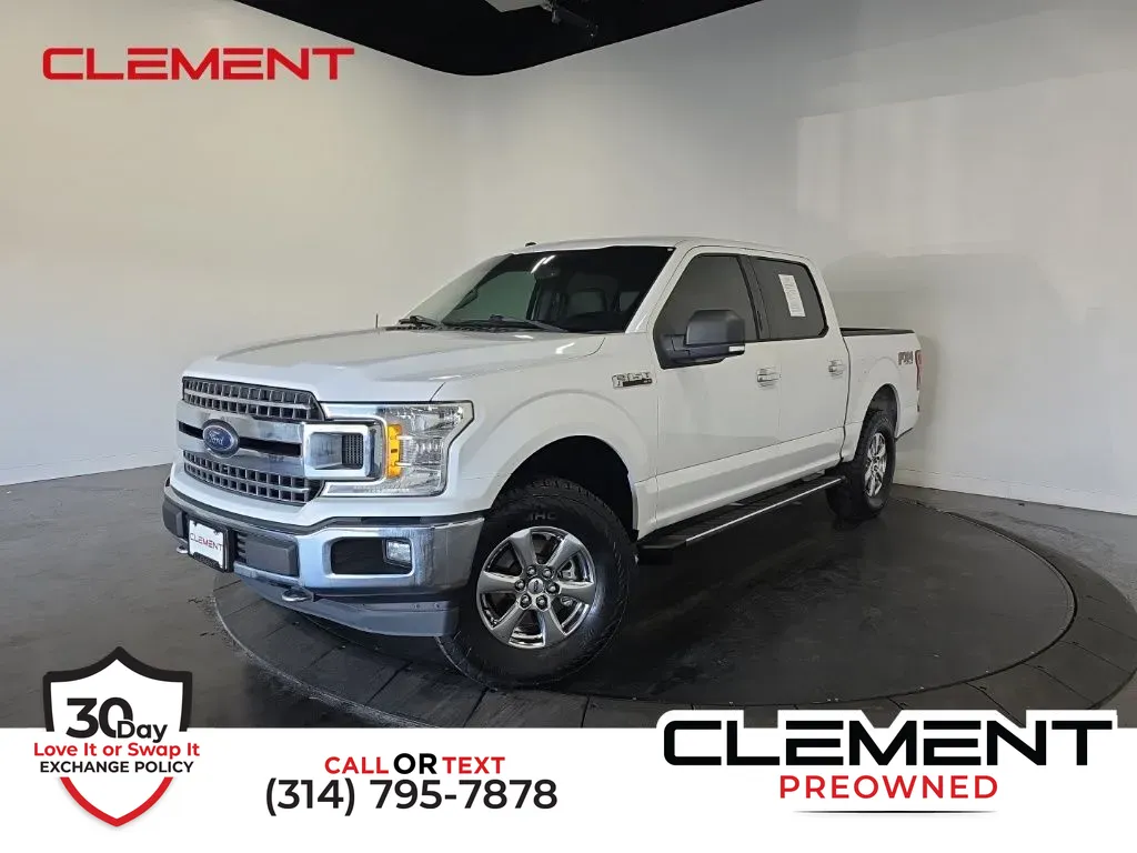 White 2018 Ford F-150 XLT for sale in St. Charles, MO