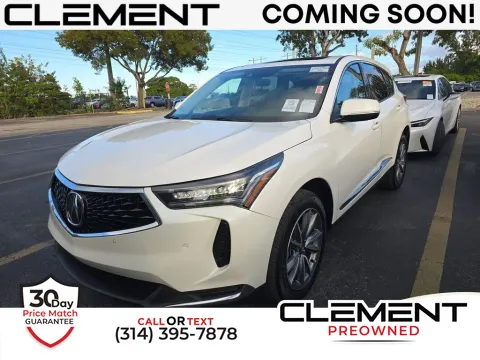 White 2022 Acura RDX Technology Package for sale in St. Charles, MO