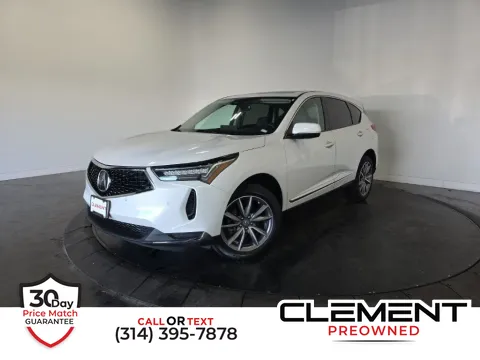 White 2022 Acura RDX Technology Package for sale in St. Charles, MO