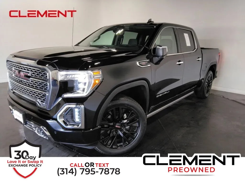 Black 2022 GMC Sierra 1500 Limited Denali for sale in St. Charles, MO
