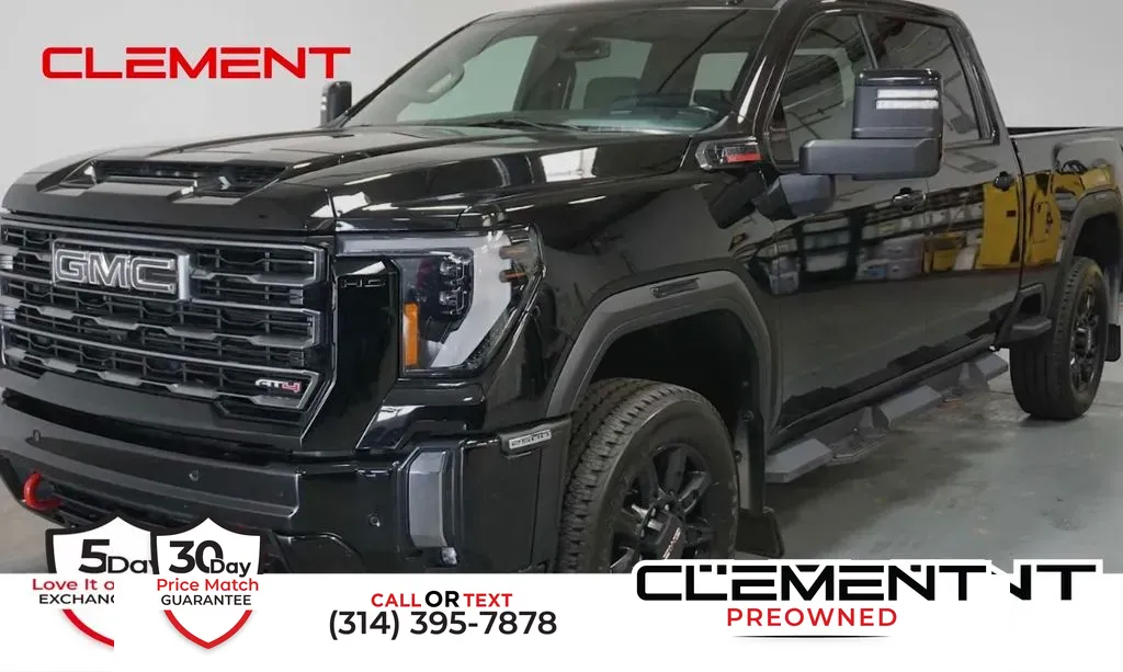 Black 2024 GMC Sierra 2500HD AT4 for sale in St. Charles, MO