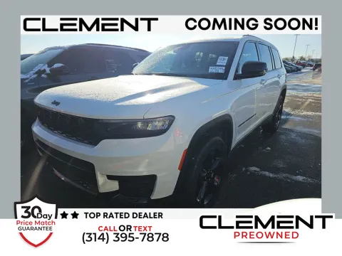 White 2023 Jeep Grand Cherokee L Altitude for sale in St. Charles, MO