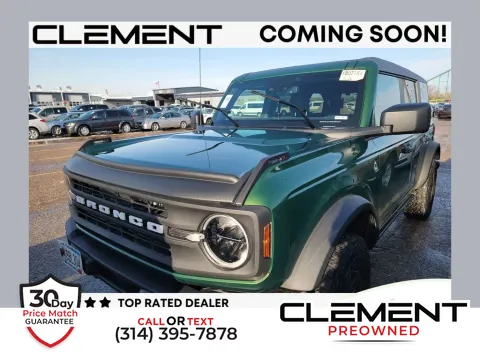 Green 2024 Ford Bronco Black Diamond for sale in St. Charles, MO