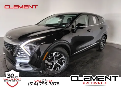 Black 2025 Kia Sportage EX for sale in St. Charles, MO