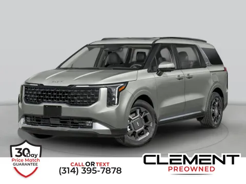 Silver 2025 Kia Carnival Hybrid EX for sale in St. Charles, MO