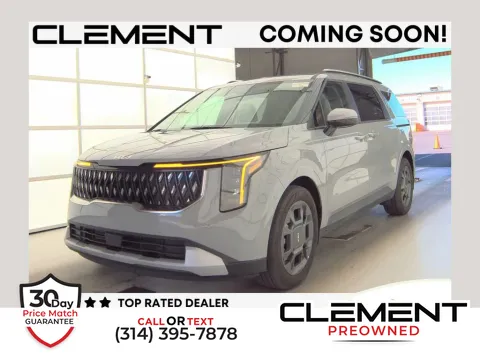 Silver 2025 Kia Carnival Hybrid EX for sale in St. Charles, MO