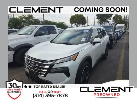 White 2024 Nissan Rogue SV for sale in St. Charles, MO