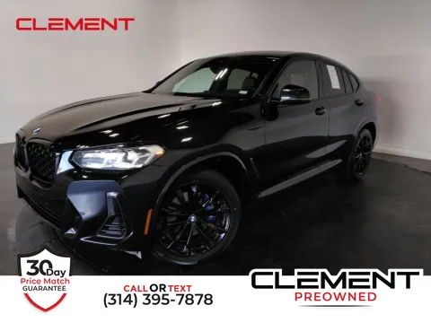 Black 2022 BMW X4 xDrive30i for sale in St. Charles, MO