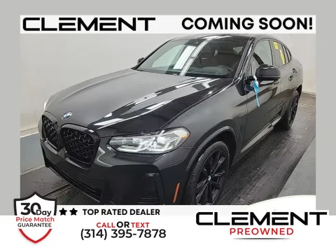 Black 2022 BMW X4 xDrive30i for sale in St. Charles, MO