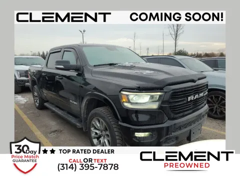Black 2022 Ram 1500 Laramie for sale in St. Charles, MO