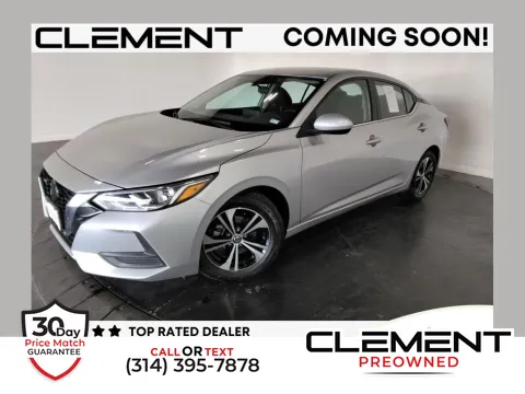 Silver 2023 Nissan Sentra SV for sale in St. Charles, MO