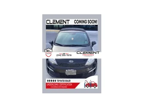 Black 2017 Kia Rio LX for sale in St. Charles, MO