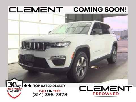 White 2022 Jeep Grand Cherokee 4xe for sale in St. Charles, MO