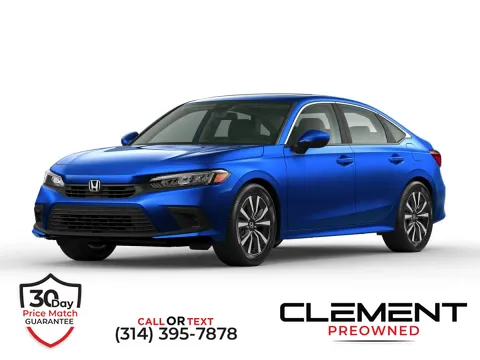 Blue 2023 Honda Civic EX for sale in St. Charles, MO