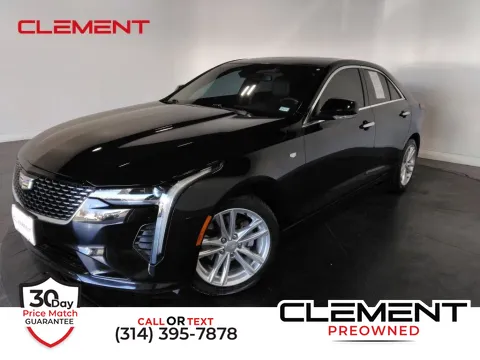 Black 2023 Cadillac CT4 Luxury for sale in St. Charles, MO