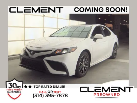 White 2024 Toyota Camry SE Nightshade for sale in St. Charles, MO