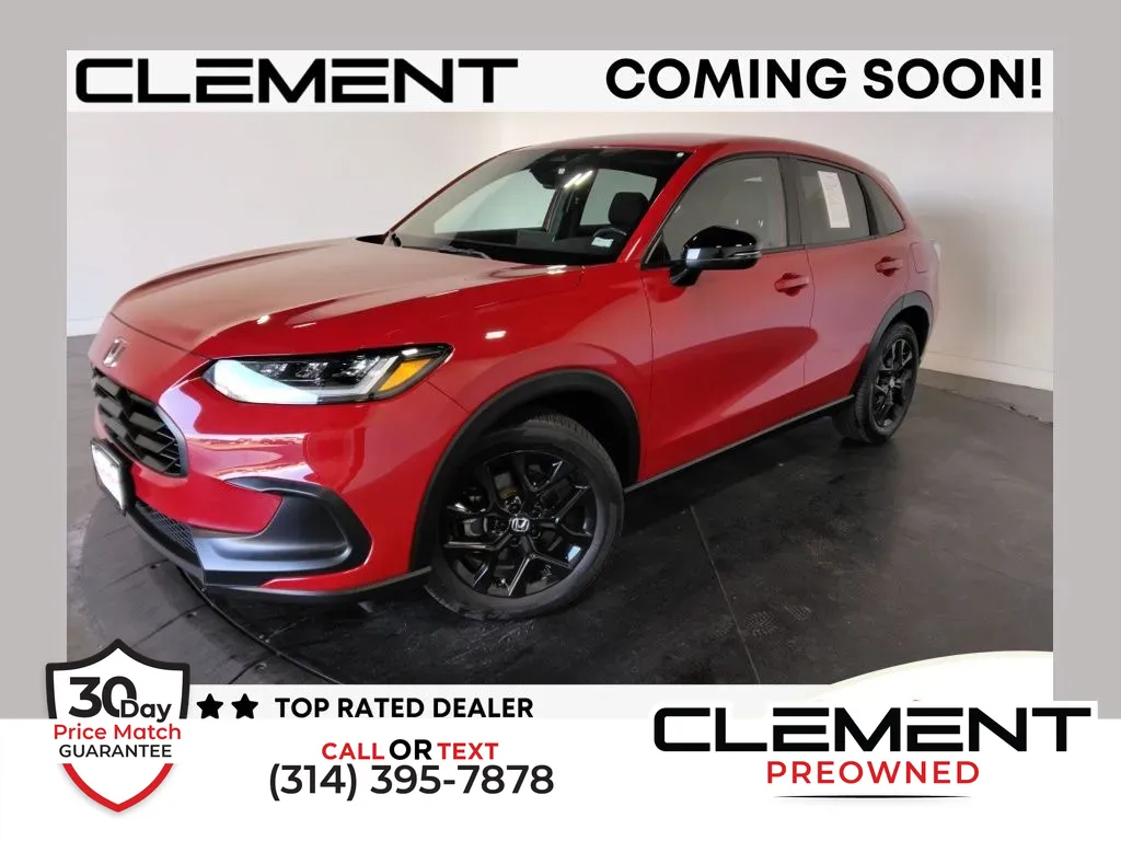 Red 2025 Honda HR-V Sport for sale in St. Charles, MO