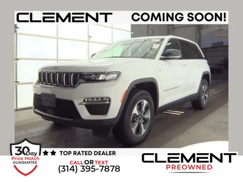 White 2022 Jeep Grand Cherokee 4xe for sale in St. Charles, MO