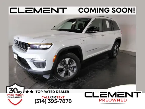 White 2022 Jeep Grand Cherokee 4xe for sale in St. Charles, MO