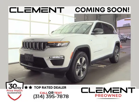 White 2022 Jeep Grand Cherokee 4xe for sale in St. Charles, MO