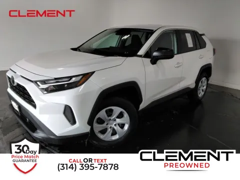 White 2024 Toyota RAV4 LE for sale in St. Charles, MO