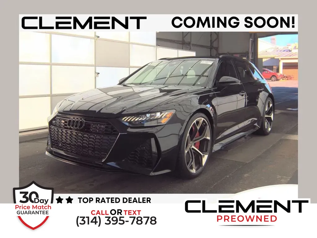 Black 2024 Audi RS 6 4.2 for sale in St. Charles, MO