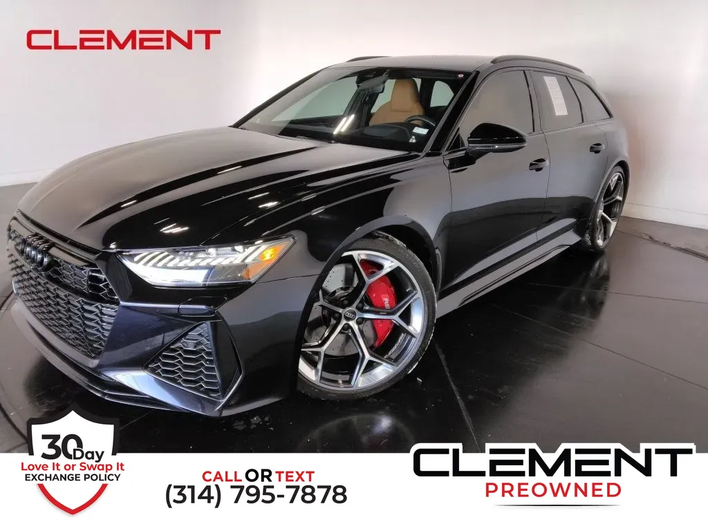 Black 2024 Audi RS 6 4.2 for sale in St. Charles, MO