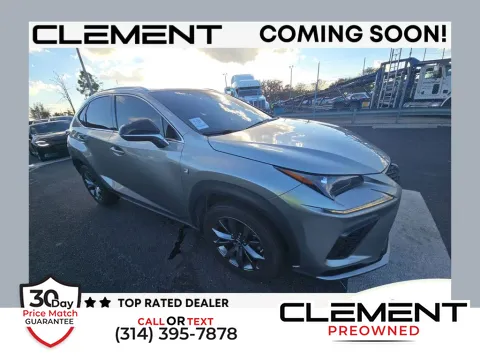 Silver 2021 Lexus NX 300 F Sport for sale in St. Charles, MO