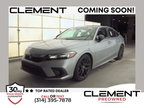 Silver 2022 Honda Civic Sport for sale in St. Charles, MO