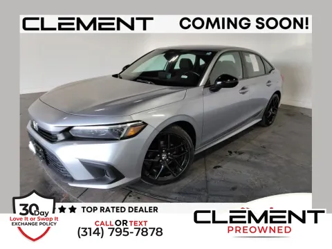 Silver 2022 Honda Civic Sport for sale in St. Charles, MO