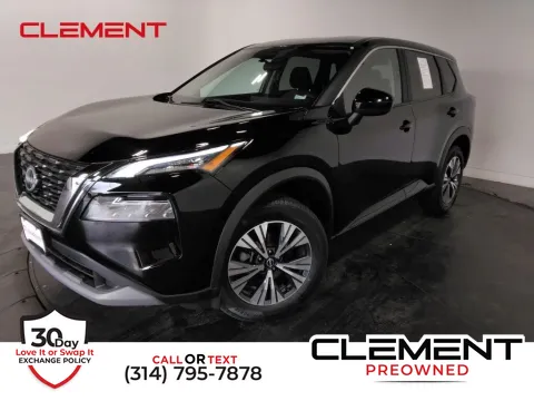 Black 2023 Nissan Rogue SV for sale in St. Charles, MO